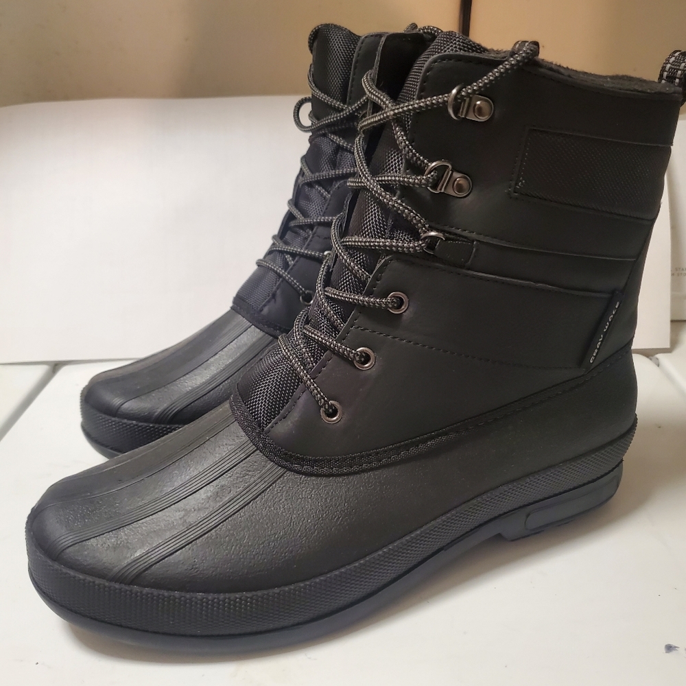 Black Men's Winter Boots
